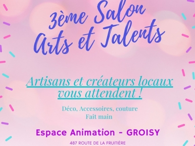 Mon premier Salon - Arts et Talents Groisy 2021 